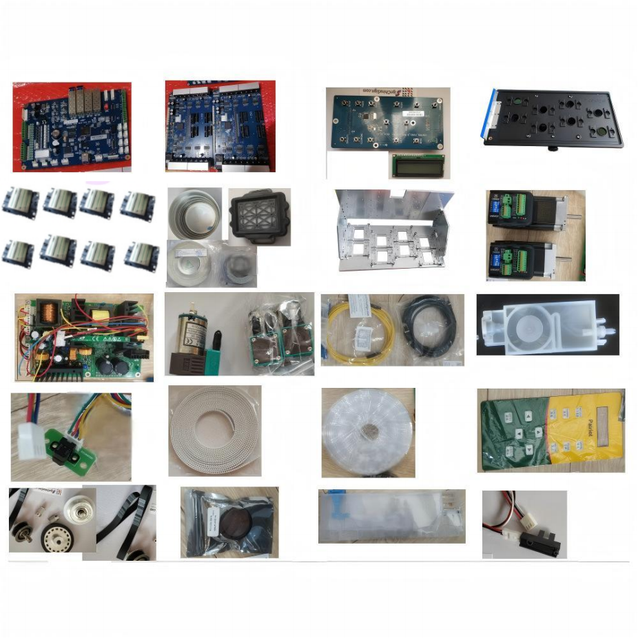 Kit I3200 For Upgrading Chinese Inkjet Printer With 8 I3200 Printheads (Roll To Roll Style)